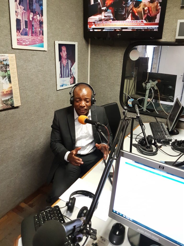 Bento dos Santos na rádio LAC