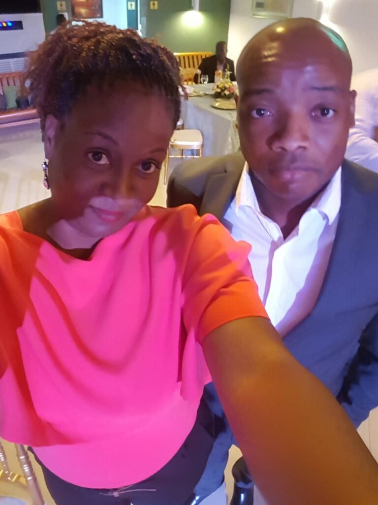 Bento dos Santos e a esposa